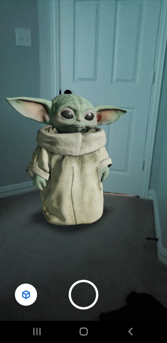 AndrewDickerson's tweet photo. @cly3d Grogu shows up on my S9 ATT fine.  Will check an S8 https://t.co/mWsmx4lSsT