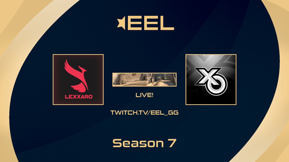 EELeague's tweet photo. [#EEL]

We are #LIVE with @Lexxaro taking on @EXOHEsports

🎙️@Atroooo &amp; @CounterfeitCast
 
📺https://t.co/SaqLsXG9nr

#csgo #esports #TwitchStreamers https://t.co/5sxAfRvDGU