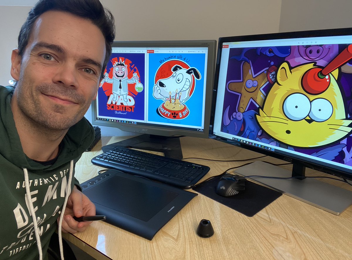 ishbin's tweet photo. #creative2021 Hey Jazza! In 2021 I’m hoping to take my digital cartoons to the next level! ☺️ Merry Xmas everyone!!! https://t.co/g9dqdCQ2Xs