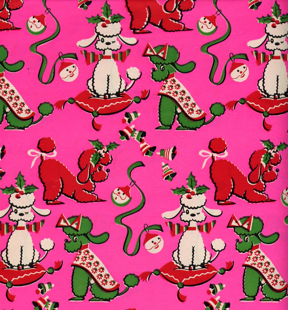 More Christmas poodles!  #wardsmorguefile
