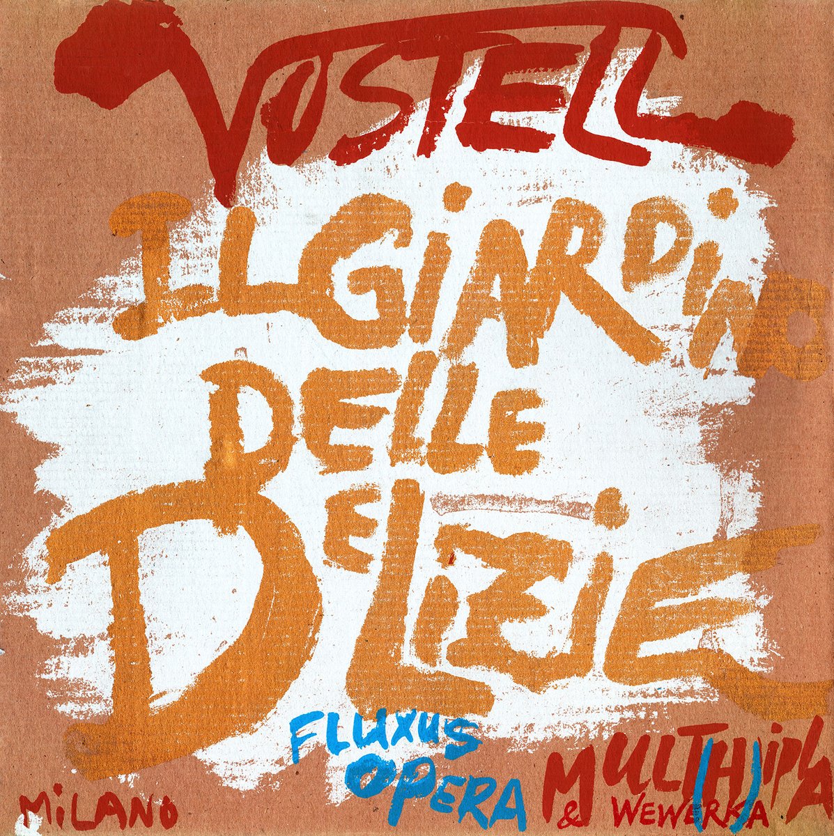 salvagedwork's tweet photo. 'Il giardino delle delizie' (The Garden of Delights) is a recording featuring a musical Fluxus performance by Wolf Vostell and performers. We were extremely lucky to find a mint copy of this with a Latvian friend whose father knew Vostell.

Listen on https://t.co/3byeP6R71Z. https://t.co/La0vkIjHHT