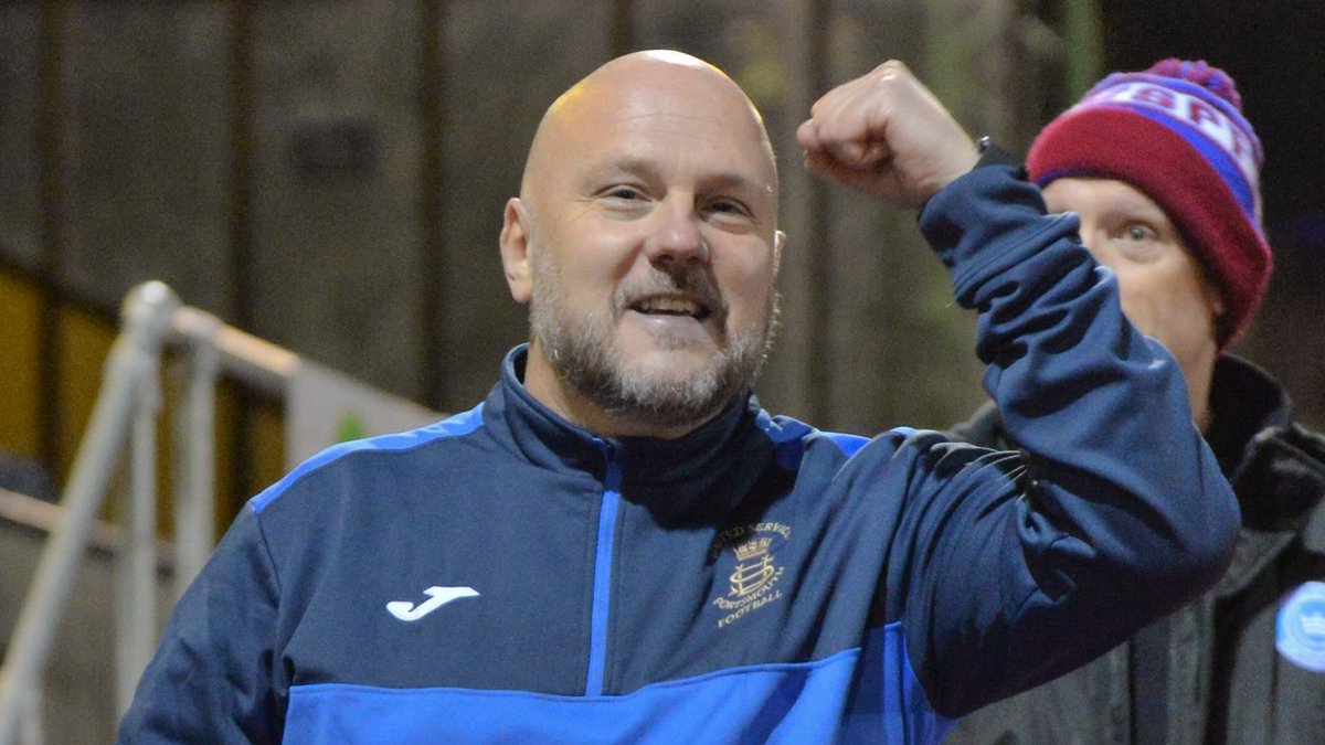 portsmouthsport's tweet photo. No wonder Glenn Turnbull's ecstatic - he's just heard there's FOUR pages of @usportsmouthfc v @MillbrookAFC FA Vase coverage in tomorrow's @portsmouthnews  - well, why not, no other @SydWessex clubs in our area played yesterday and they deserve it ... #supportinglocalfootball https://t.co/NoF5hMWT2M