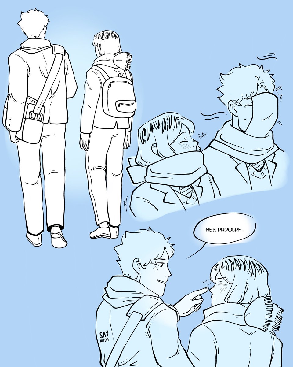 a cold walk home

#kuroken #hq 