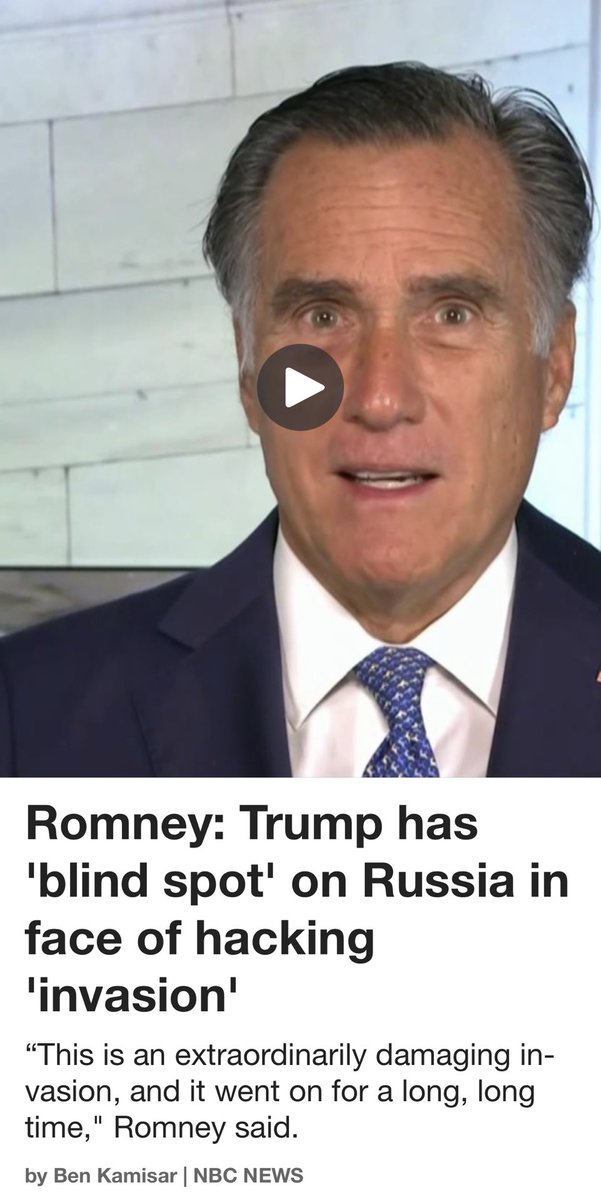 ElioVillafranca's tweet photo. Honesty, does anyone cares about what โฆ@SenatorRomneyโฉ and all Trumpโs enablers are saying now? They had their chances and choose to say nothing!!! #RussianCyberAttack #hypocrisy #GTFOUT https://t.co/b5WdYKlHBi