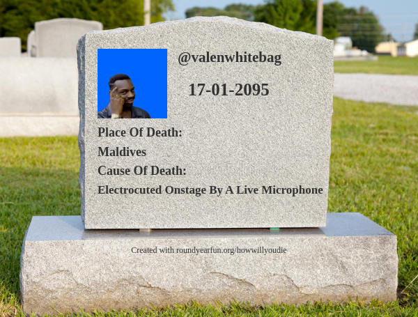 valenwhitebag's tweet photo. This is how and when I will die https://t.co/gT0O58qjBV

⠀ https://t.co/edQfFzKcAy