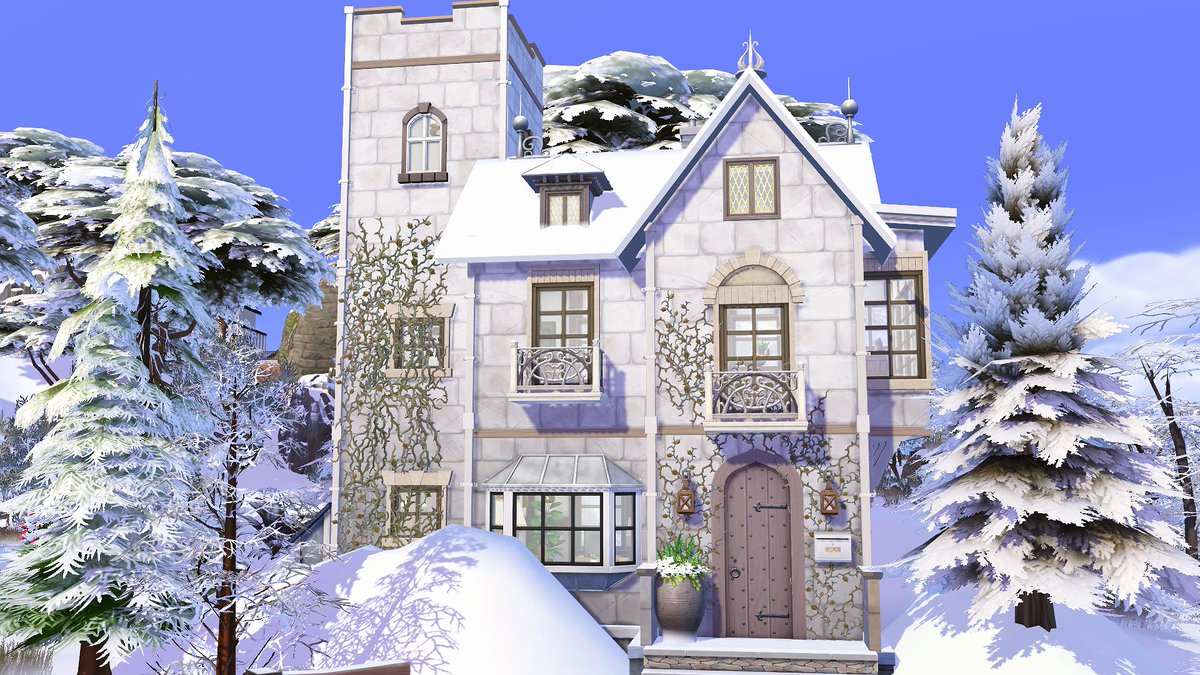 flubs79's tweet photo. Windenburg Winter Castle ( its a Tiny House )😁
#thesims #thesims4 @thesims #ShowUsYourBuilds 
@SimGuruFrost @SimGuruNinja 

VIDEO❄️LINK
https://t.co/4vaIV2IXl6 https://t.co/vYL4pemSHu