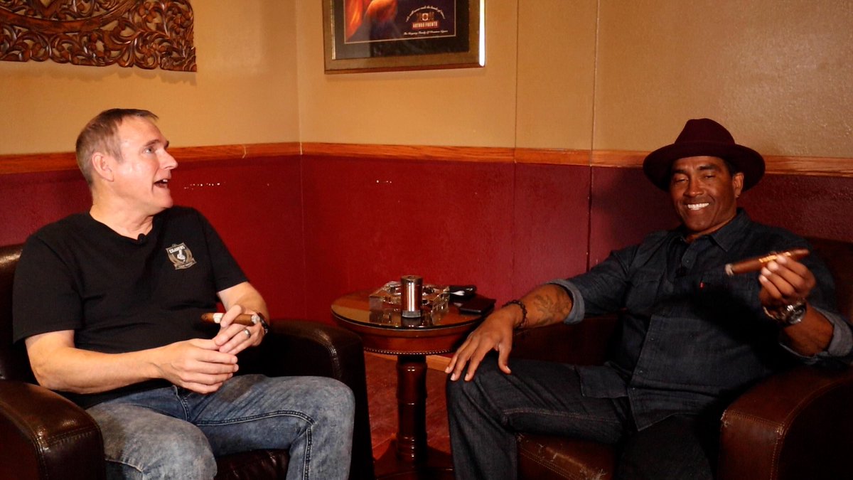 Interview with Dan at the Tobacco Leaf.