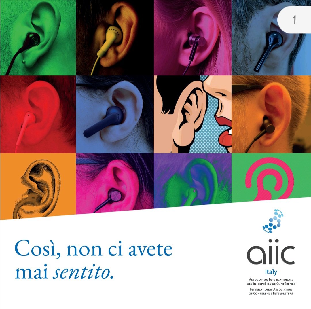 Oggi <a href="/interpretiaiic/">AIIC Italia</a> lancia #AIICVoices, il tanto atteso #BringYourOwnDevice #BYOD per lo streaming audio su #smartphone e #tablet, un modo nuovo di ascoltare i servizi di #1nt offerti da #terps #AIICItaly.
#cosinonciavetemaisentito #changingthegame #InterpretingTheWorld