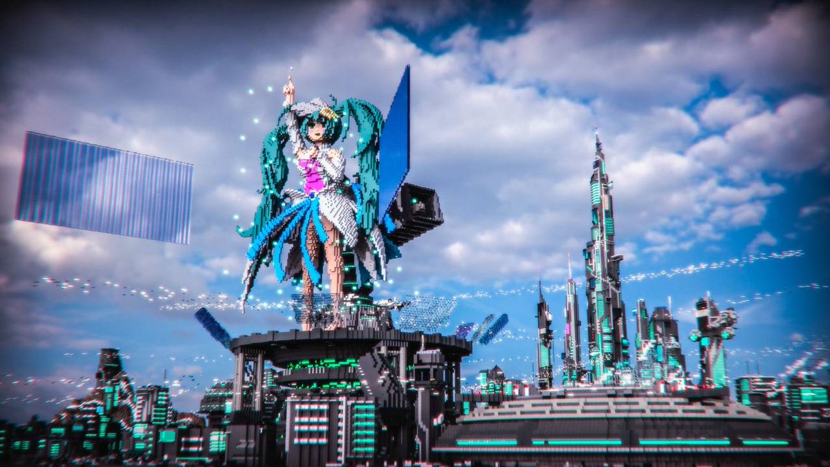 Ghost773748999's tweet image. 再来几张比赛的渲染图