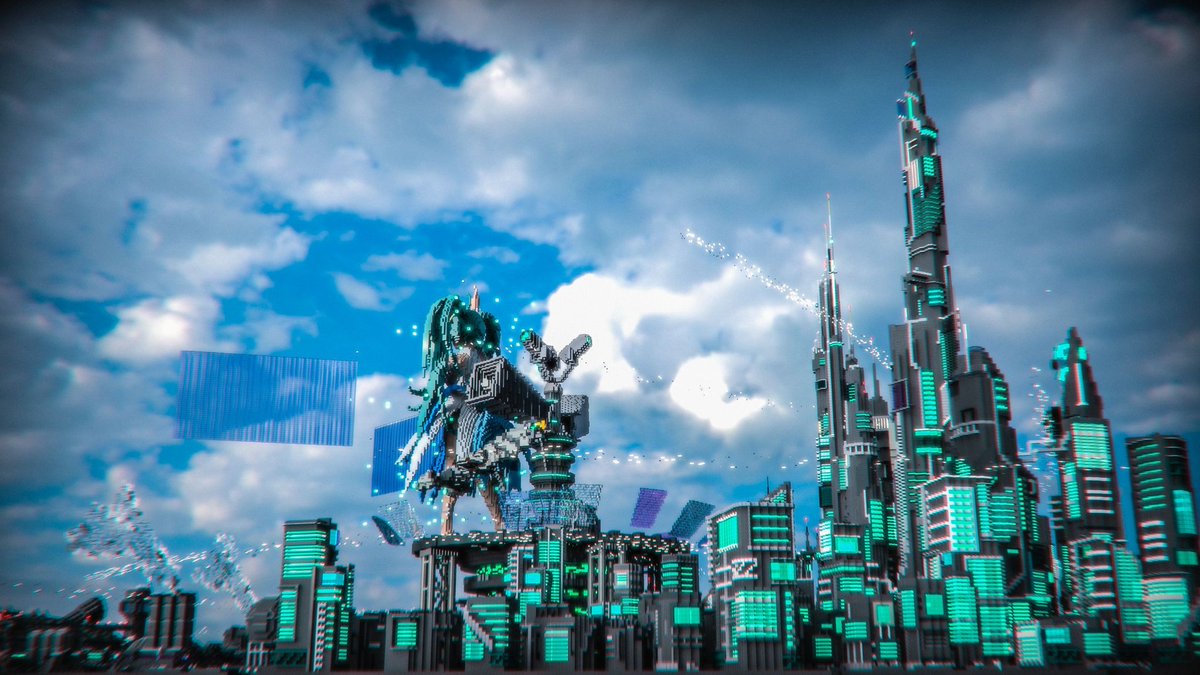 Ghost773748999's tweet image. 再来几张比赛的渲染图