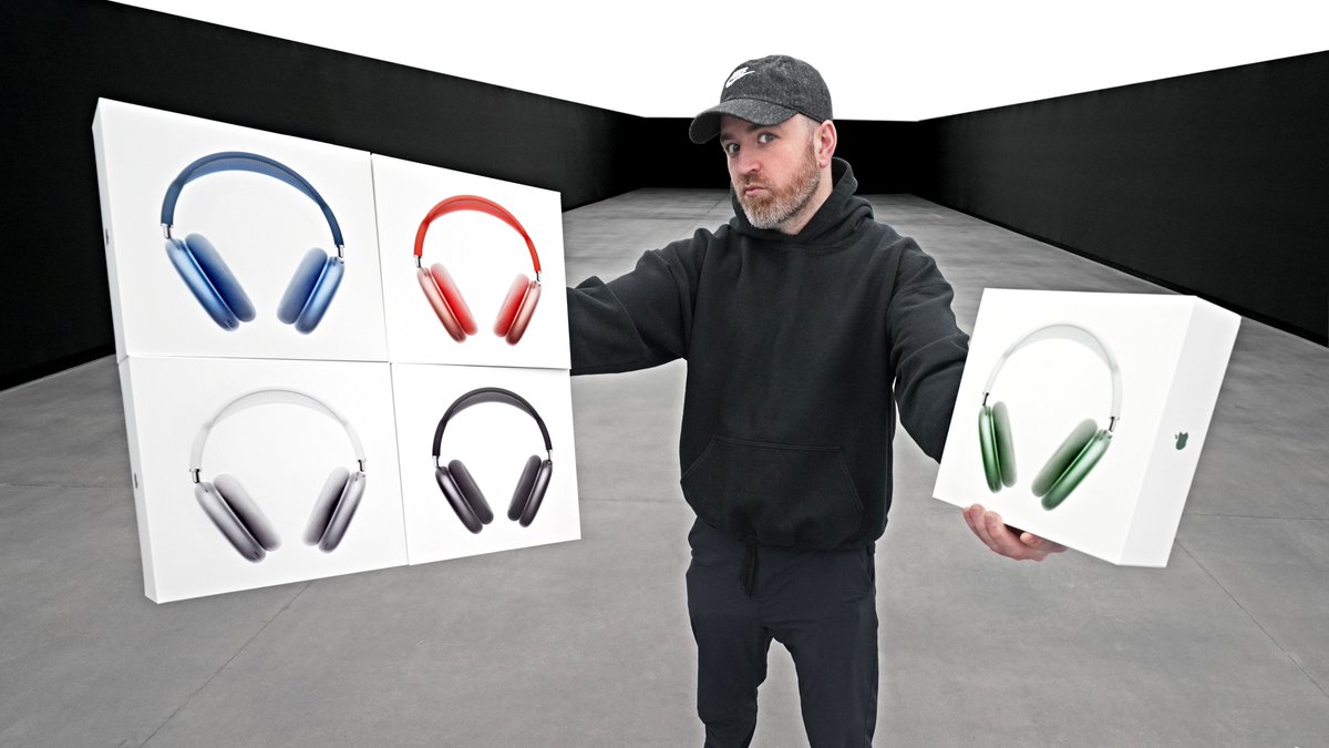 UnboxTherapy's tweet photo. Unboxing Every Apple AirPods Max… https://t.co/ZWpZZAMptF https://t.co/NfdPvS9Qwo