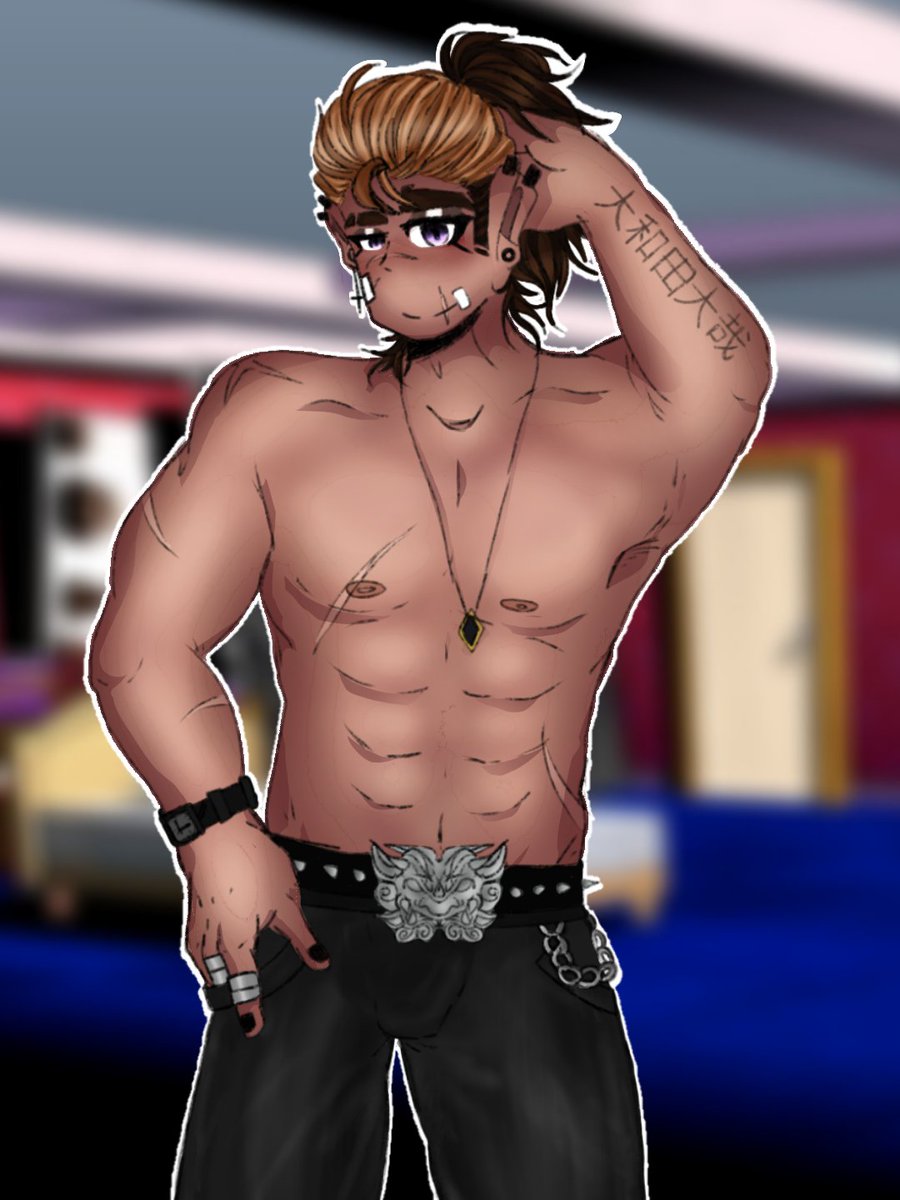 Biker boy is looking very nice 👀.