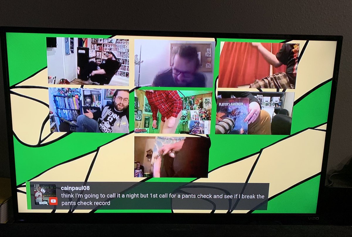 GinAndSomething's tweet image. I love that #PantsCheck is a regular thing even without me!

PS- yes @toddnreed knew exactly I was passed dafuq out already. I couldn’t fight it.

#CthulhuInvadesComicBurrito