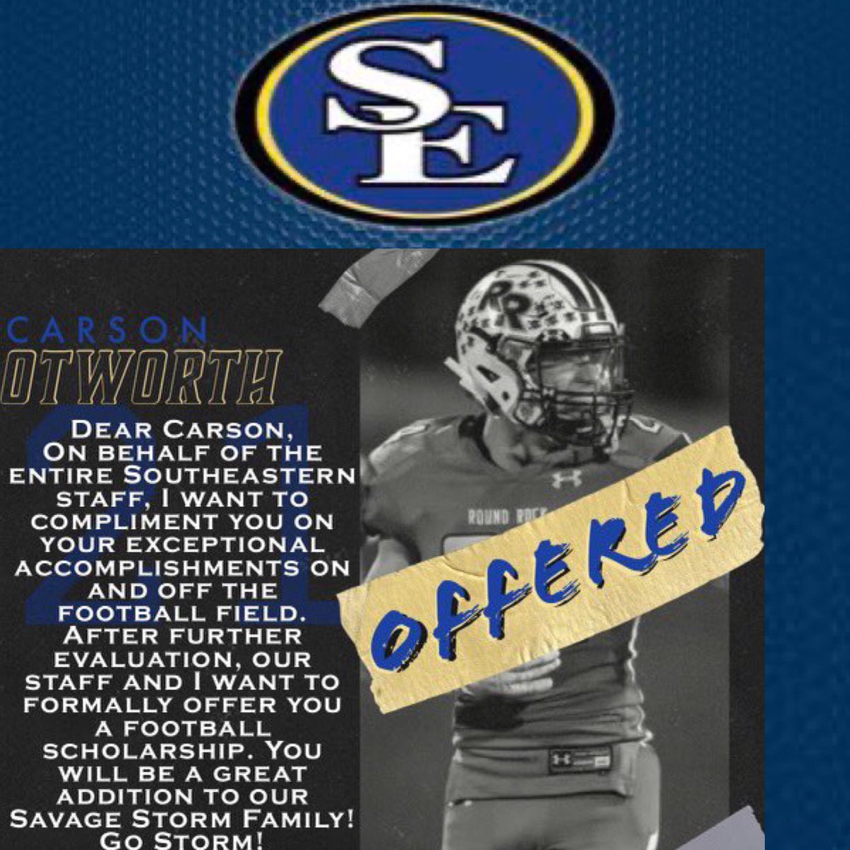 Carson Otworth tweet media