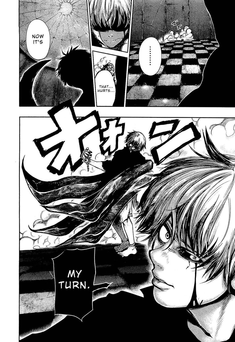 I like his character development #TokyoGhoul