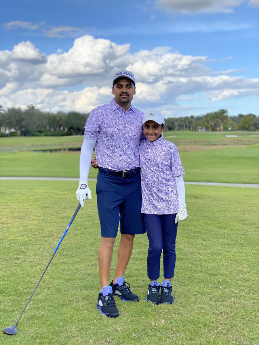Tajigolf's tweet image. Nothing beats the priceless memories you get to live when playing a Parent Child Tournament. Those memories with your hero are the BEST!
@PNCchampionship @GOLF_com @GolfChannel #pncchampionship #golf #fatherdaughter @Jumpman23