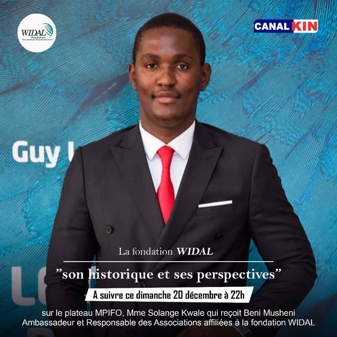 Newscd15's tweet photo. #RDC : Après @tele50_officiel , Le responsable de la jeunesse et des associations affiliées a la @FondationWidal, @beni_musheni sera l'invité de Mme Solange Kwale sur l'émission #MPIFO ce dimanche à 22H sur Canal kin. @GuyLoando_ @musheni_beni https://t.co/ZVm4PqMzhb