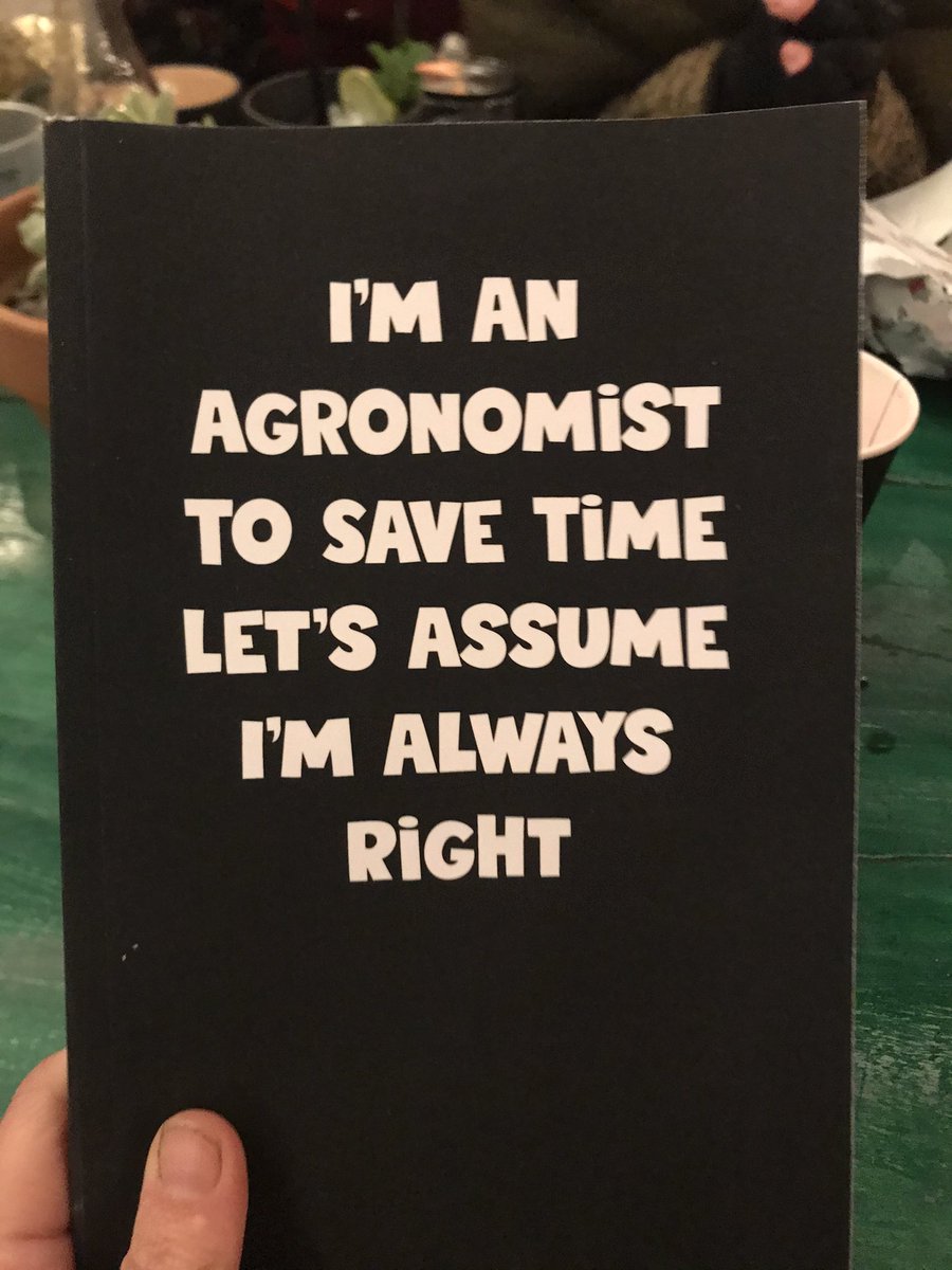 When your ##secretsanta knows you so well #agronomy