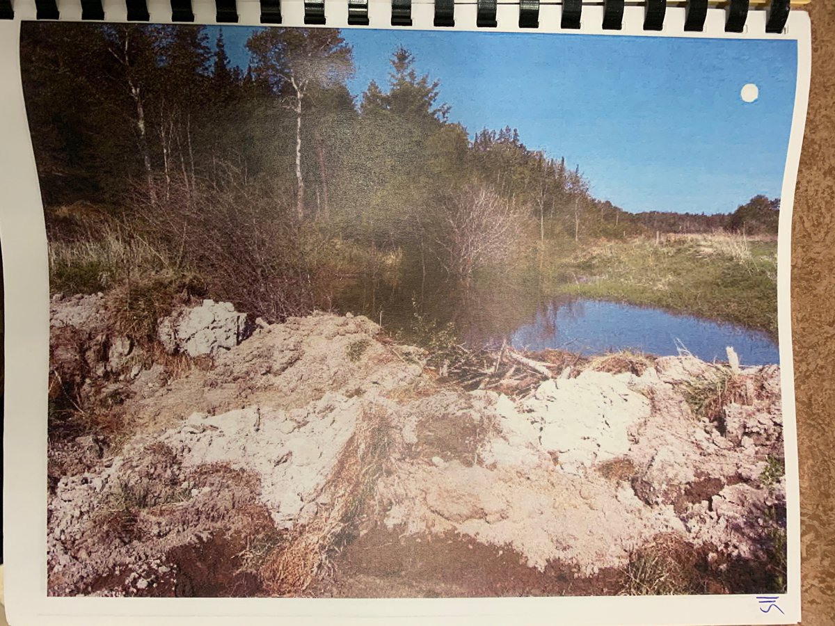 They claim my NON-EXISTENT "representative " picked up Notice of Drain Tax #SecretIllegalCrownCourt CV-10-4914, where, without my knowledge, they used
PICTURES OF SOMEONE ELSE'S LAND - That's FRAUD.

My land is NOT dug up.

See the FRAUD for yourself in the COURT pictures below👇