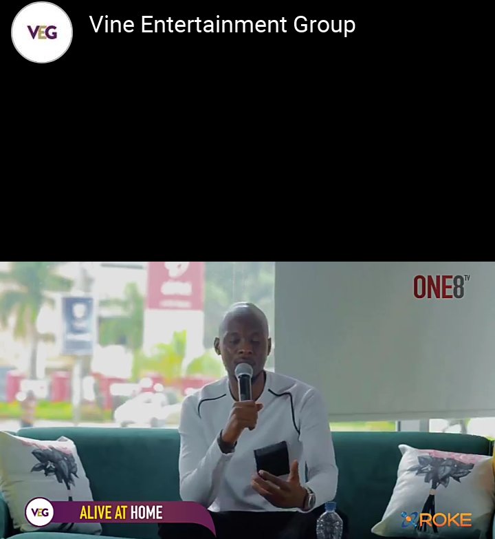 IamBornBlack's tweet photo. This acoustic session by @ThePompi has a good touch on my soul 😍
#AliveAtHome https://t.co/6lWklThYBz