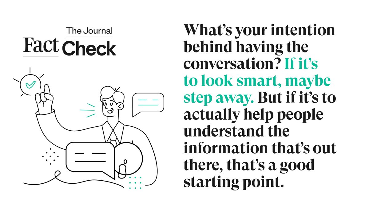 4/ How to talk to someone about a conspiracy theory is key. It may feed into their worldview, so dismissing the claim or shaming them can simply re-affirm their position. Show some empathy towards them.
