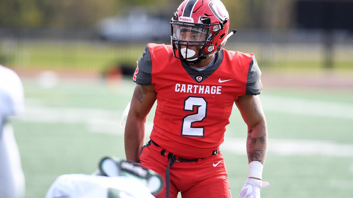 StephenScottJr2's tweet photo. Blessed to receive my first offer from Carthage college. Thanks @CoachDustinHass for believing in me and for this opportunity! https://t.co/TXyDwa51jx