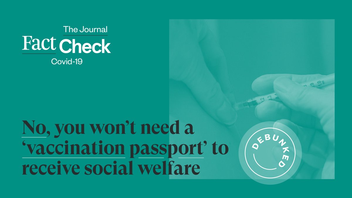 7/ Ireland had low levels of misinformation before this, but that has changed with the pandemic. There's a role for everyone in helping to combat this misinformation - we published our 150th factcheck of the year last week, which we could not have imagined back in January.