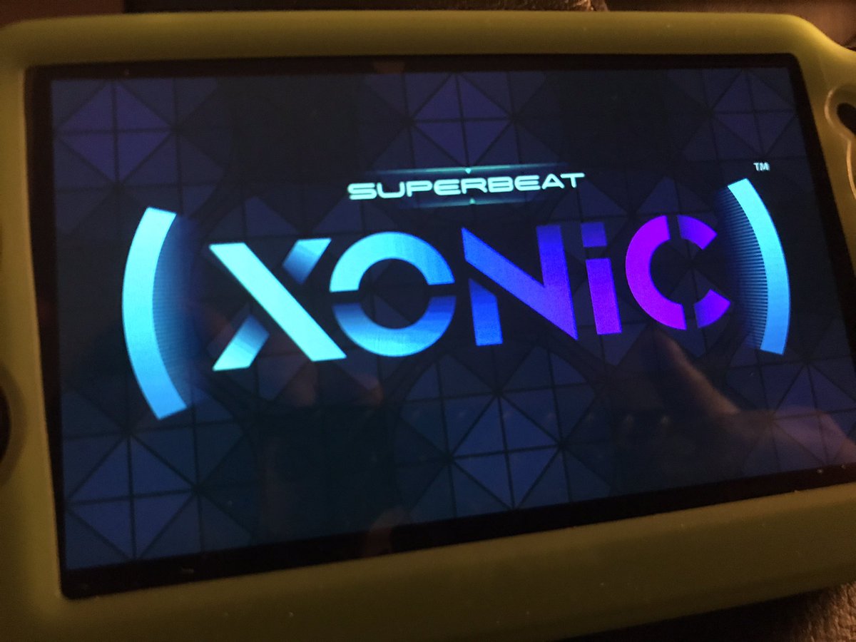 Sweetjokerface's tweet photo. Picked up a loose #superbeat #xonic on #psvita. This game is so addictive! Tapping on the #vita screen to the beat is awesome fun. https://t.co/KSSayU6ImJ