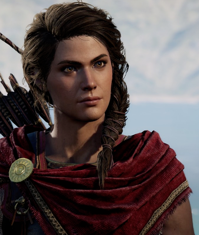 fact about assassin’s creed odyssey (2018) 

the game devs wanted kassandra to be the only playable protagonist but ubisoft's marketing team and creative lead wouldn't allow it. 'women don't sell', they said 👀