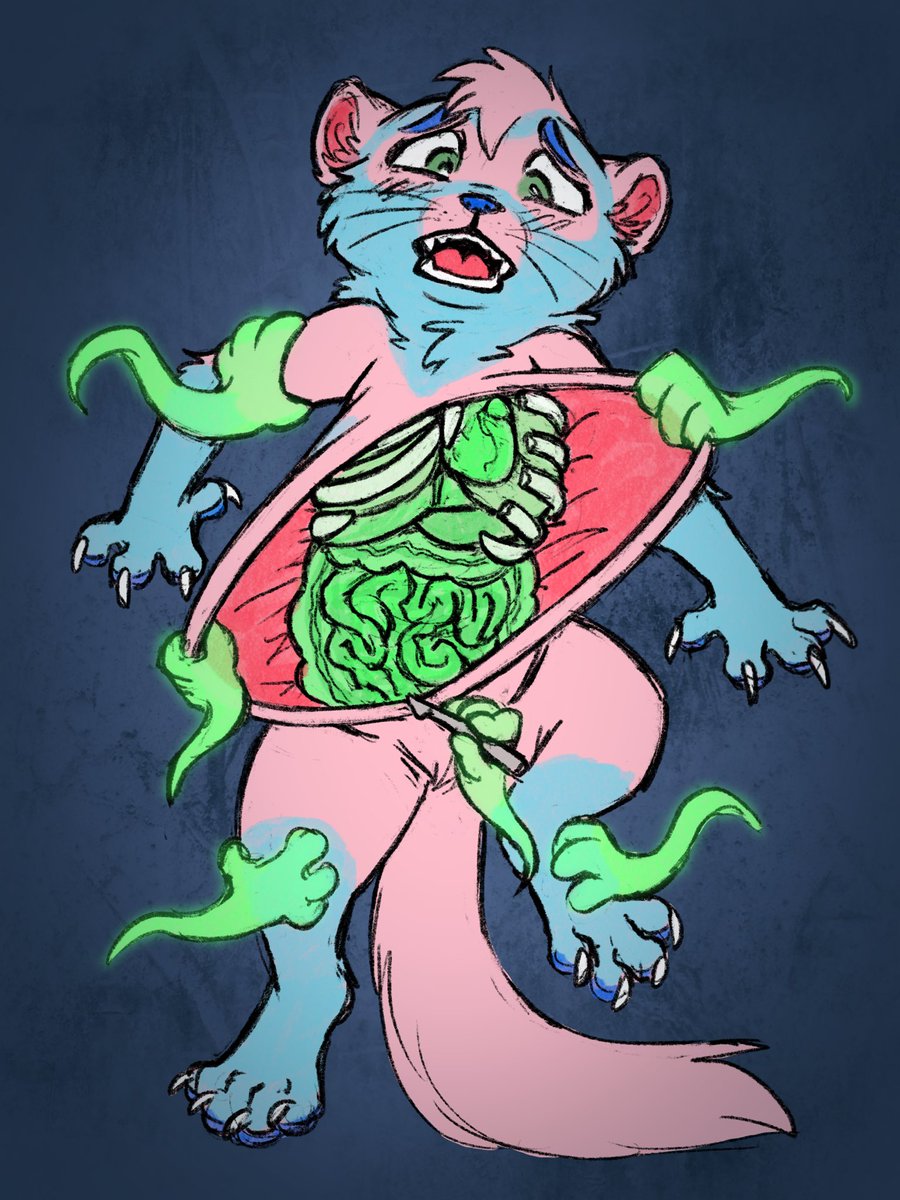 aisuart's tweet image. (#GORE) stream sketch comm for @atomic_ai! currently streaming LIVE artwork for the last day of the @FurFest event from 12-6pm CST! visit my table and chat at: discord.gg/RXSHkxtxJW #MFF2020
COMMISSION INFO: aisuart.com/commission