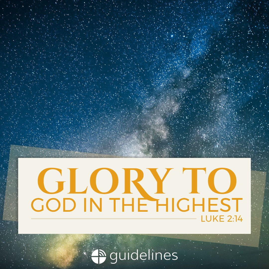 guidelinesim's tweet photo. “Glory to God in the highest heaven, and on earth peace to those on whom his favor rests.” - Luke 2:14 https://t.co/9hsum6iJqj