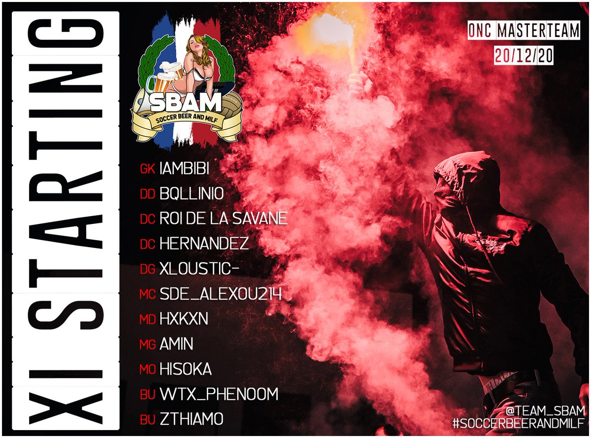 Come back SBAM and WIN 🏆 Des cracks la famille. TX @lacommu_fr Bonne semaine et bonnes fêtes à tous . Bises à la daronne. #SBAM #SoccerBeerAndMilf