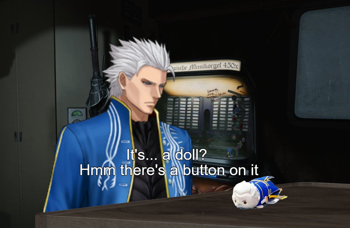 KiryuAttorney's tweet photo. Vergil gets a powerful gift. https://t.co/NUv6UpotHo