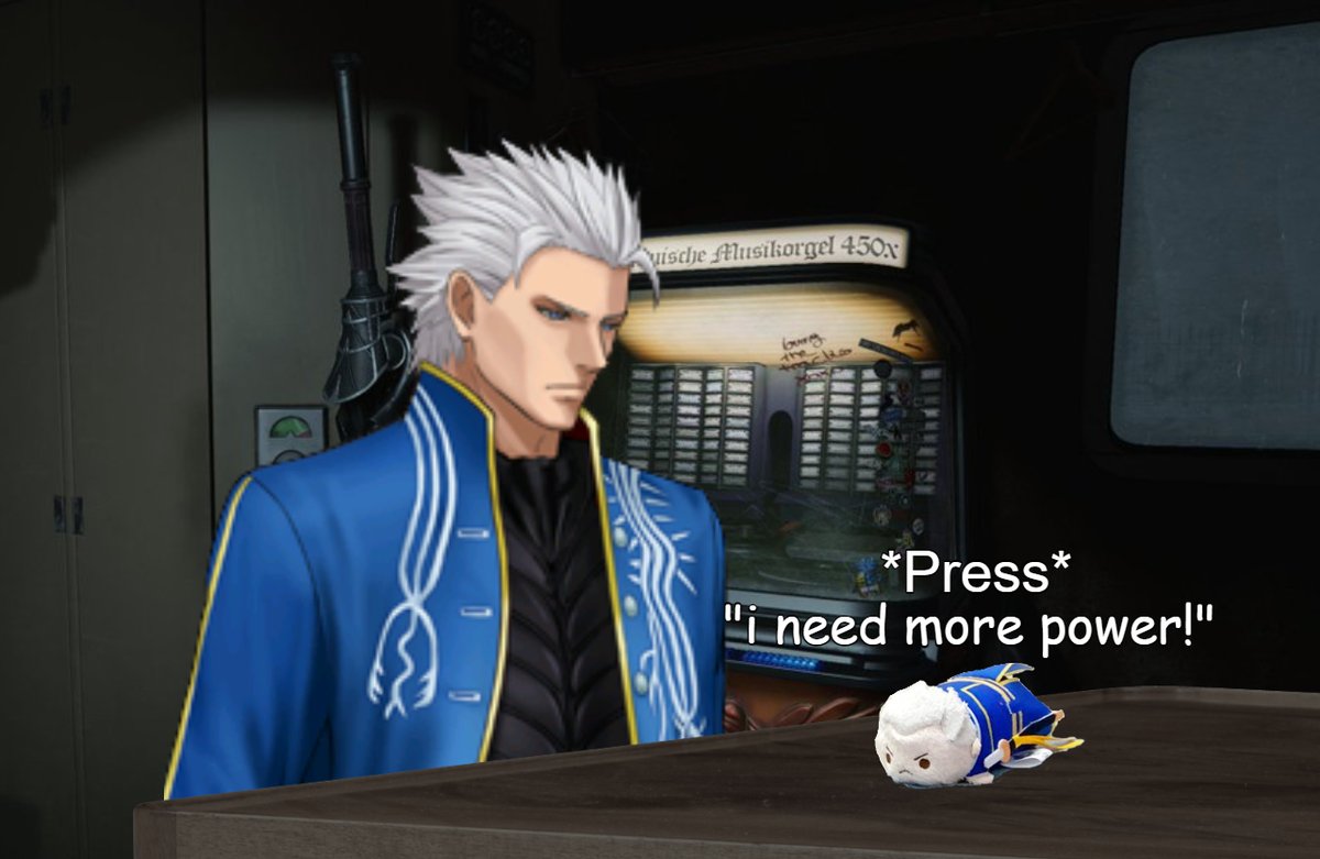KiryuAttorney's tweet photo. Vergil gets a powerful gift. https://t.co/NUv6UpotHo