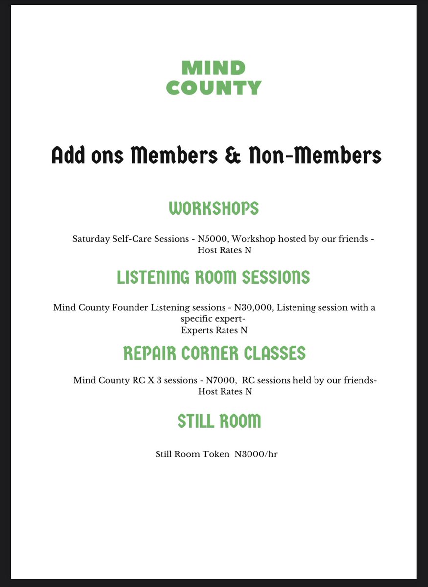 There is  @MindCounty here and on instagram. Attached is all the information you need + rates.