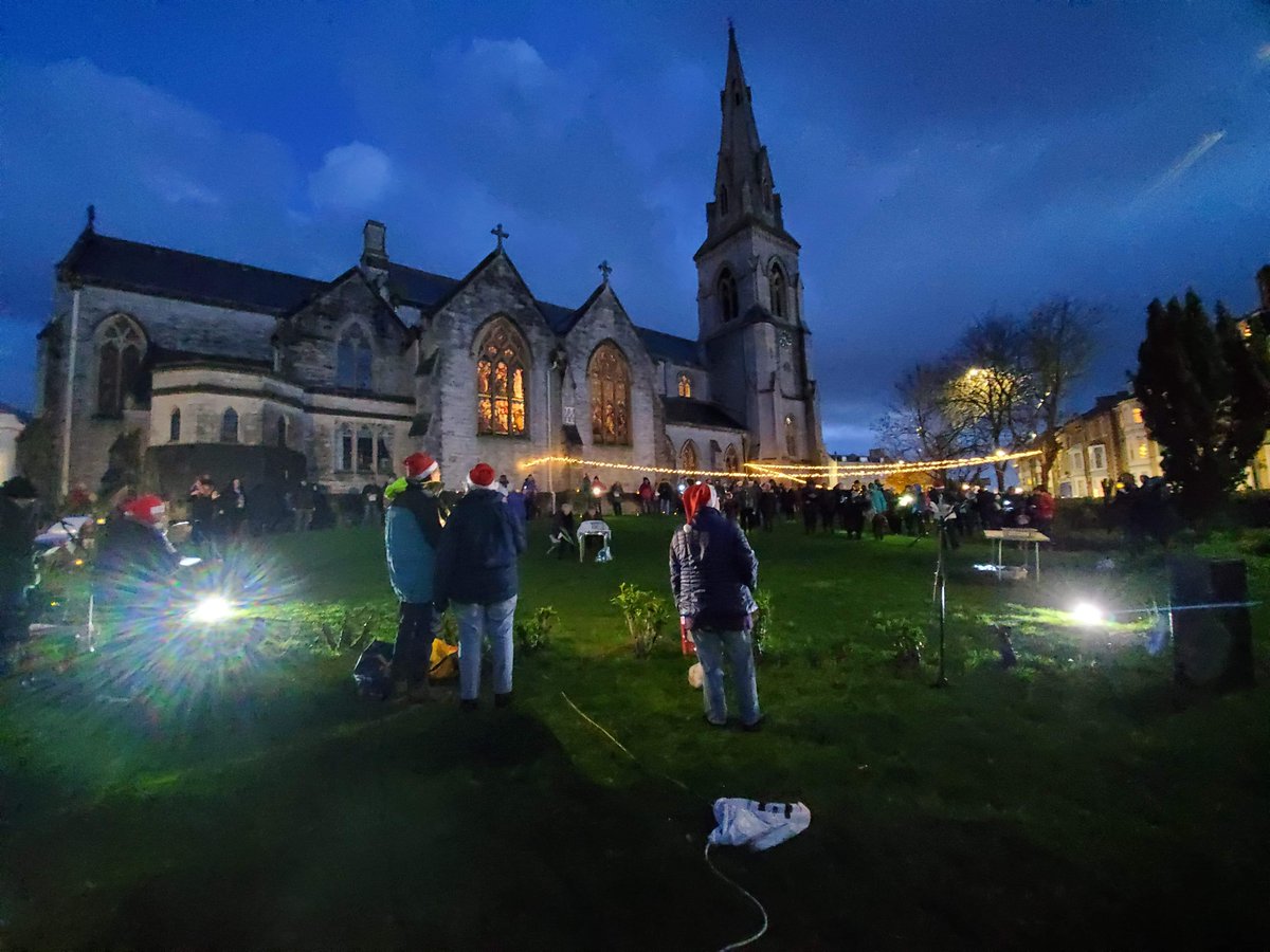 So good to be together - and to sing together- at our Open Air Carols.  Such a special time....
