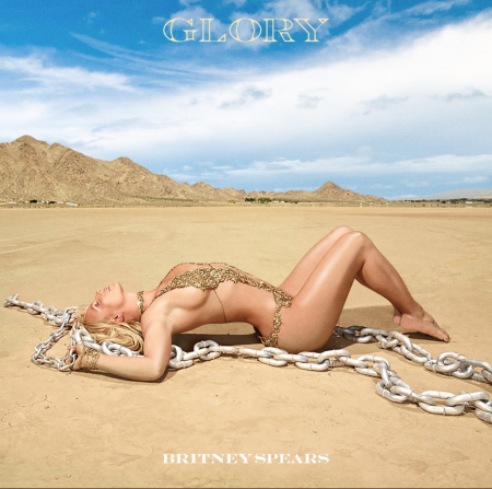 This began the 2020 re-release of Glory, which starts with them releasing a "radically different" new album cover from the original photoshoot with David LaChapelle where Britney is surrounded by chains in the desert.  #FreeBritney