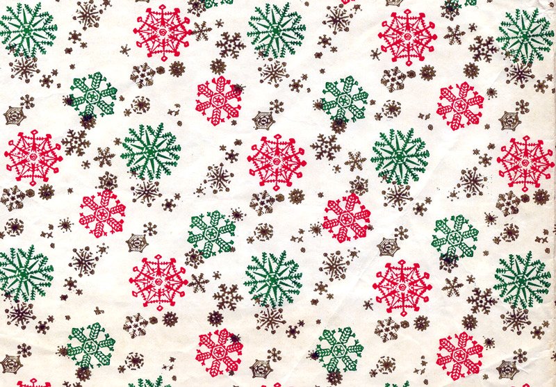Vintage Christmas wrapping paper.  #wardsmorguefile