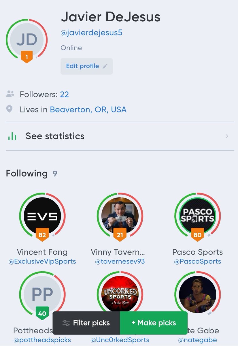 WizaPickz's tweet photo. living on cloud 9 right now... #GamblingTwitter #sportsbetting #sportsbettingtips #sportsbettingadvice #gambling #flippick #number1 https://t.co/YhQ1CLf8yJ