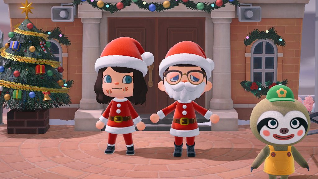 LeTJxxx's tweet photo. Le Santas.
@sheet_duck4 #AnimalCrossingNewHorizons #ACNH #NintendoSwitch #Nintendo #Christmas #Santa #BushGuy #AnimalCrossing https://t.co/zEBvcJTwda