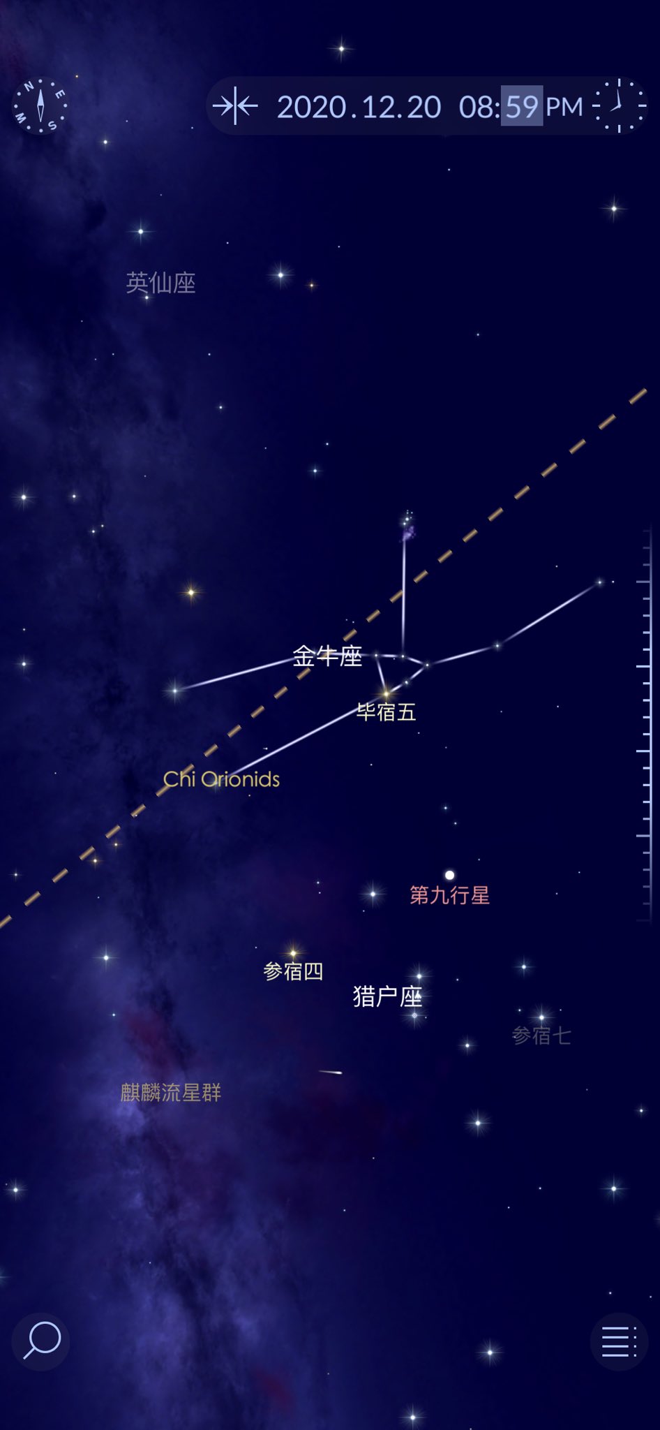 橘子on Twitter 昨晚用iphone 12 Pro Max 拍的星空猎户座和金牛座proraw 格式肉眼能看到的全都拍到了肉眼看不到的也拍到几颗