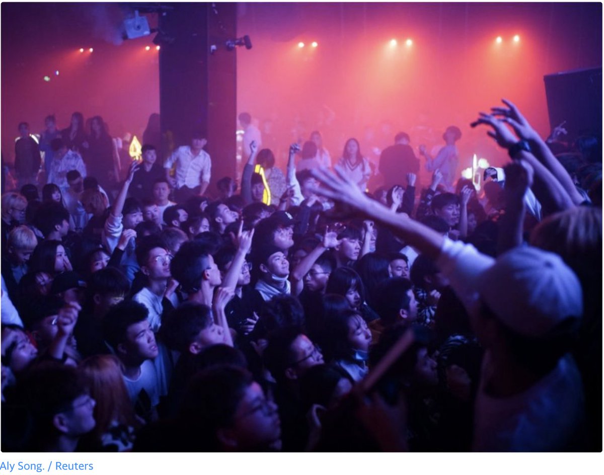 nickkokonas's tweet photo. In case you're wondering if people will go back to concerts, dining, etc. post pandemic, here is a picture of Wuhan night life from Reuters. No cases there since May 10th... and life is a party.

US businesses should plan accordingly. Survive the winter and set a solid plan. https://t.co/ekaXpPuyYa