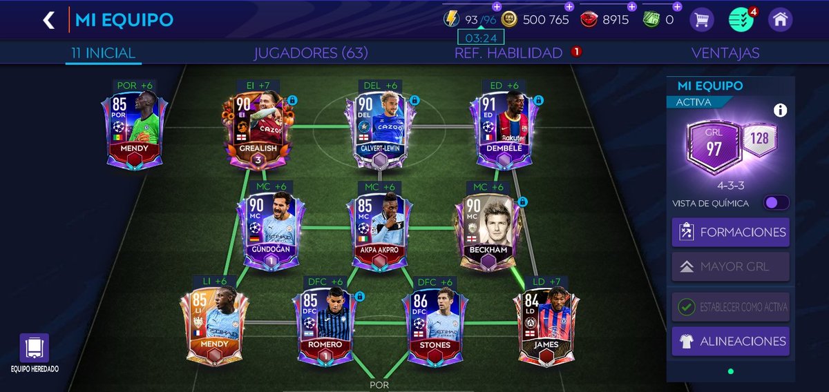ail_alexander's tweet photo. @Chivassiempre03 @HDWolvie @tutiofifa @FifaMobileMx Ese es mi equipo 
Nick: Larasport https://t.co/sL0OsX9Krn