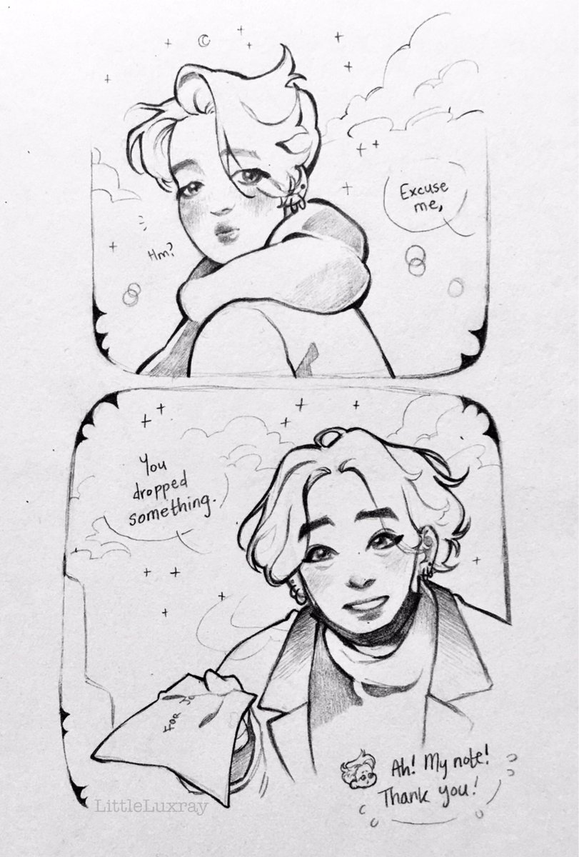 (1/2) Jimin goes out shopping for those he loves! But also has a chance run-in with someone else... 