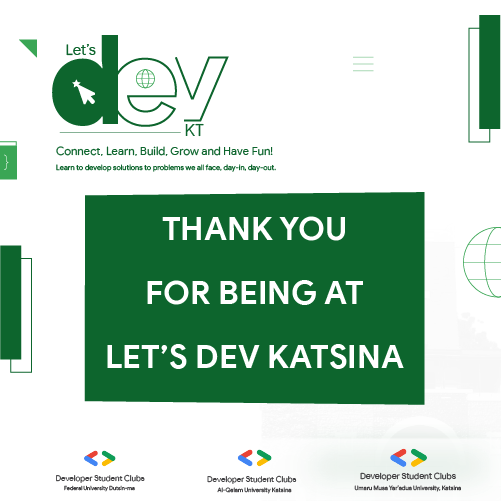 dscumyuk's tweet photo. Thanks to you and you all, #letsdevkt made a brilliant finish, as attendees were excited and motivated to embark on the mission to build solutions that matter to them and all...
We are glad to have you there.
Next, visit https://t.co/3kDJ08YwcU and drop a feedback
#TafasheKawai https://t.co/FV3pSnvQS6
