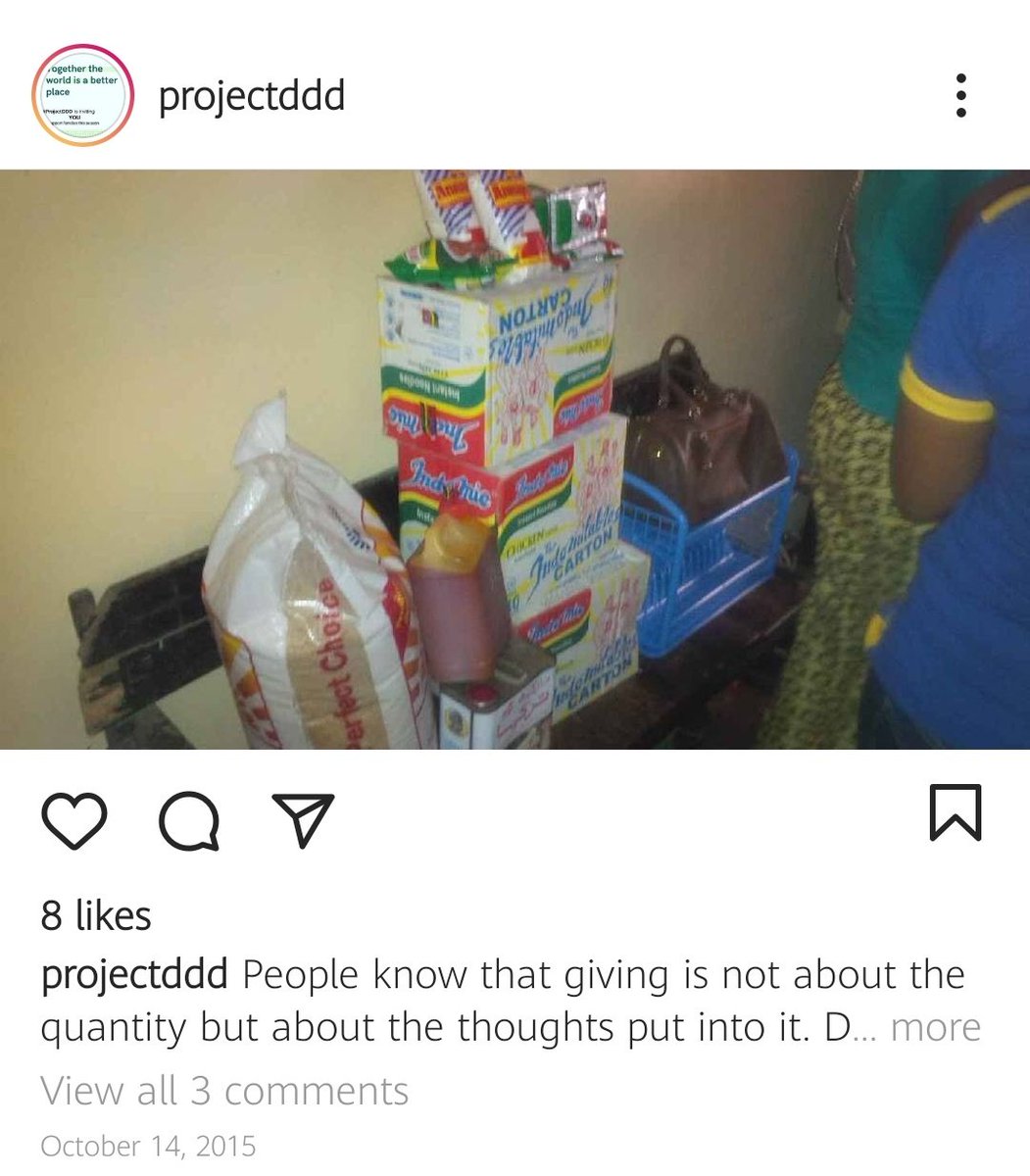 AghamaJesurobo's tweet photo. Since 2012, #projectddd has put smiles on the faces of over 1500 people at Christmas through various programs. @ProjectDDDLagos
This Christmas, support us to make 20 widow(er)s, single parents smile with your kind donation. Tap the link to donate 🎄
https://t.co/YbLiPab4f1 https://t.co/S5F4EAbfal