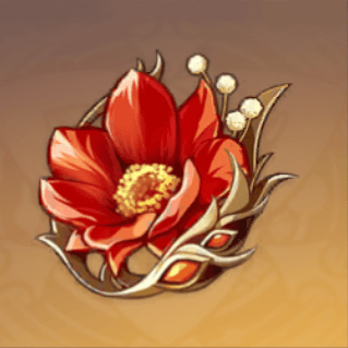 Hidden Palace of Zhou Formula - This domain will give you Crimson Witch of Flames and Lavawalker, perfect for Pyro users. (i.e. Diluc, Xinyan) It's located at Wuwang Hill in Liyue. I recommend Crimson Witch for DPS but Lavawalker is great as well with the 4-set.