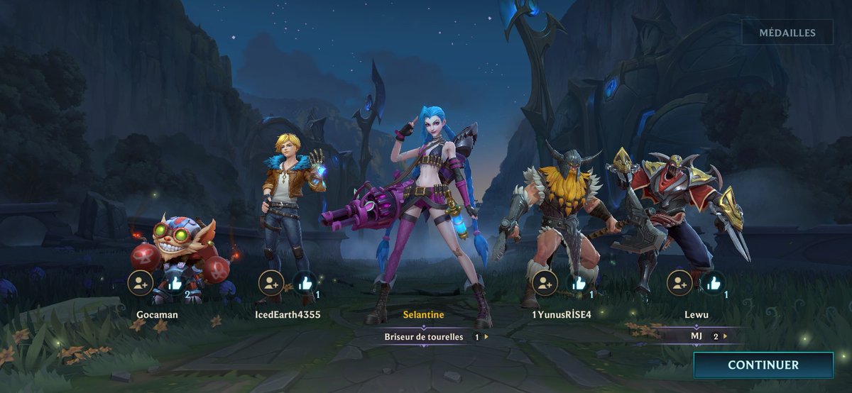 selantine's tweet photo. Jinx en Destructrice de tourelles ?
Ça me va 😁🤣
@wildrift @wildriftFR #lol #lolfr #LeagueOfLegends #LeagueofLegendsWildRift #wildrift #selantine https://t.co/9svpwIL7c7