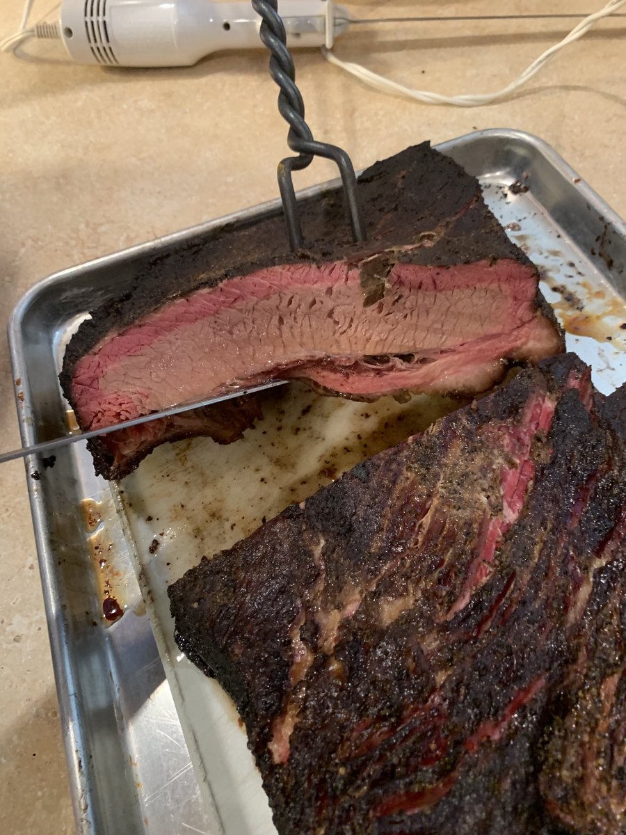 CoachGDavisFB's tweet photo. A little Davis Family Texas Tradition for Christmas 🎄. 16 hours  later the brisket is ready! I trained my big brother well! ⁦@ash___davis⁩ ⁦@reeddavis62⁩ ⁦@karri_davis⁩ ⁦@Drew42Drew⁩ ⁦@jakewilcox55⁩ ⁦@QB_CoachColeman⁩ https://t.co/n4lhAMye1S