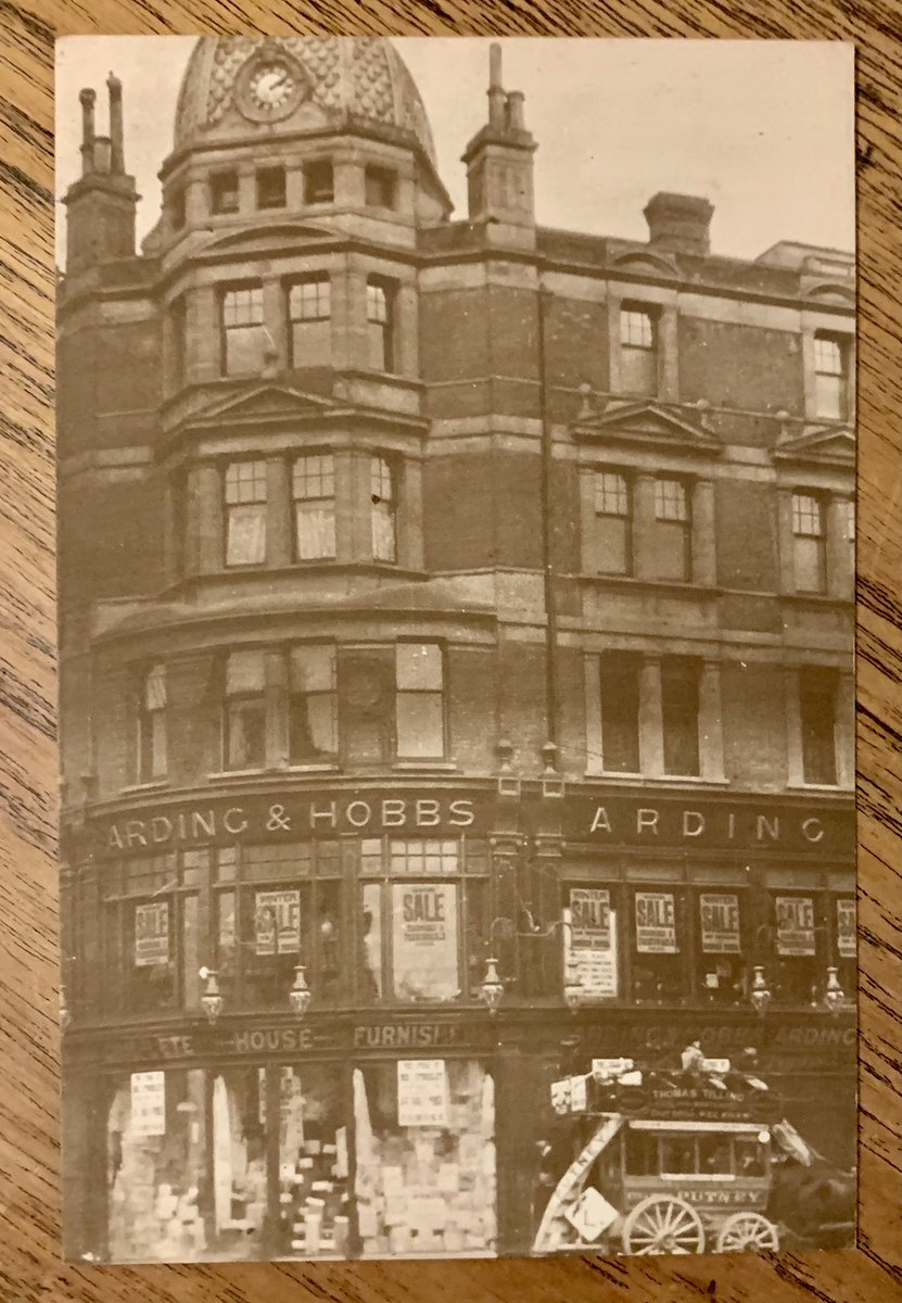 The firm of Arding and Hobbs started as a drapery shop in Wandsworth High Street in 1867. They then gambled on the new railway station making Clapham Junction a lucrative location for their flagship store.The original building was put up in the 1880s (at a cost of £8,000)